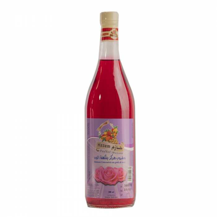 BOISSON CONCENTRE AU GOUT DE ROSE
