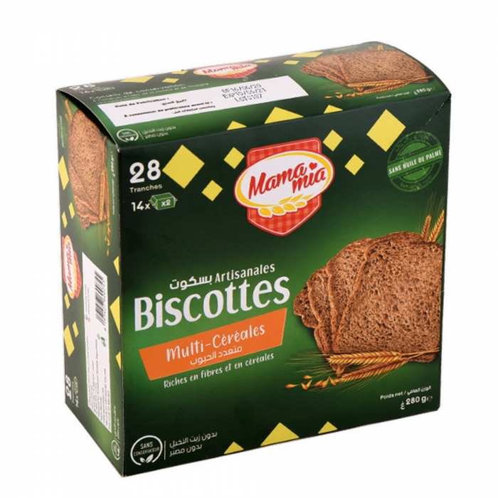 Biscottes multi-cereales