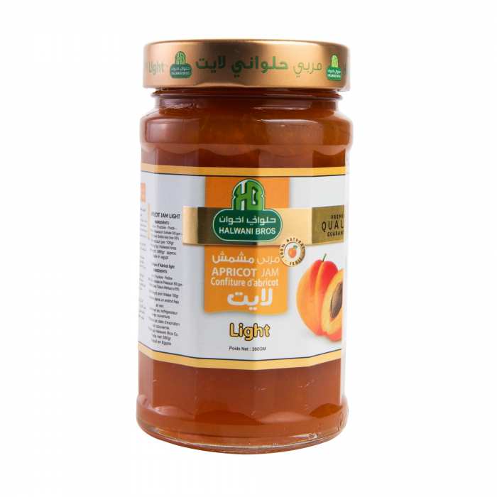 Confiture abricot light 380g