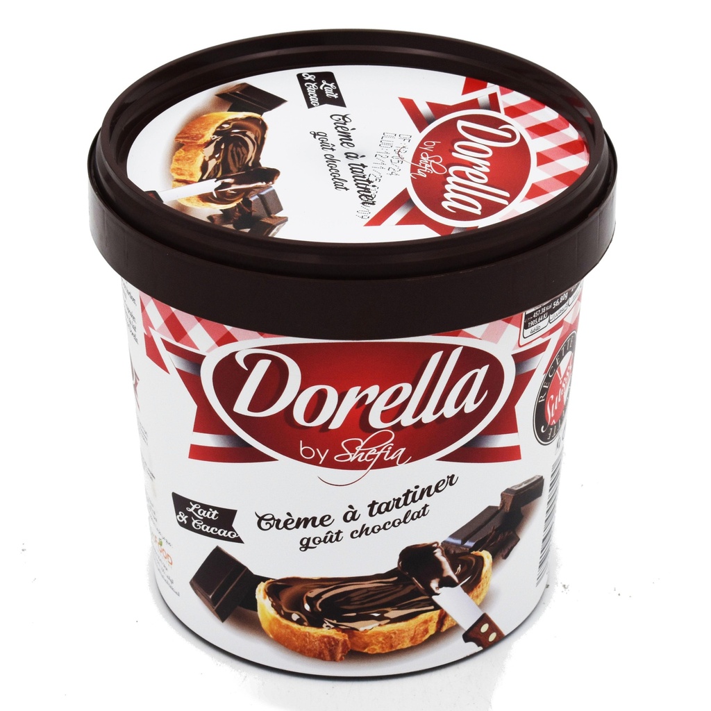 Crème a tartiner dorella chocolat 1kg