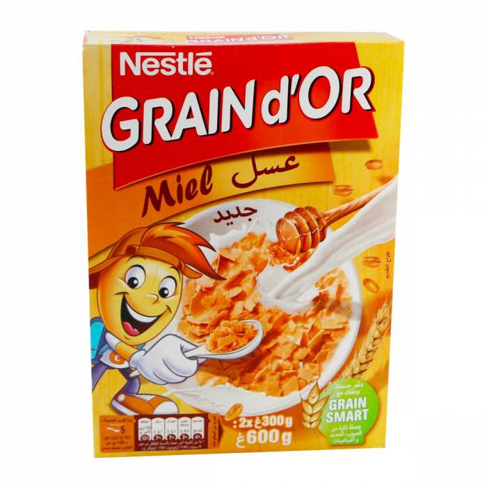 Céréales Grain d'Or miel 600g