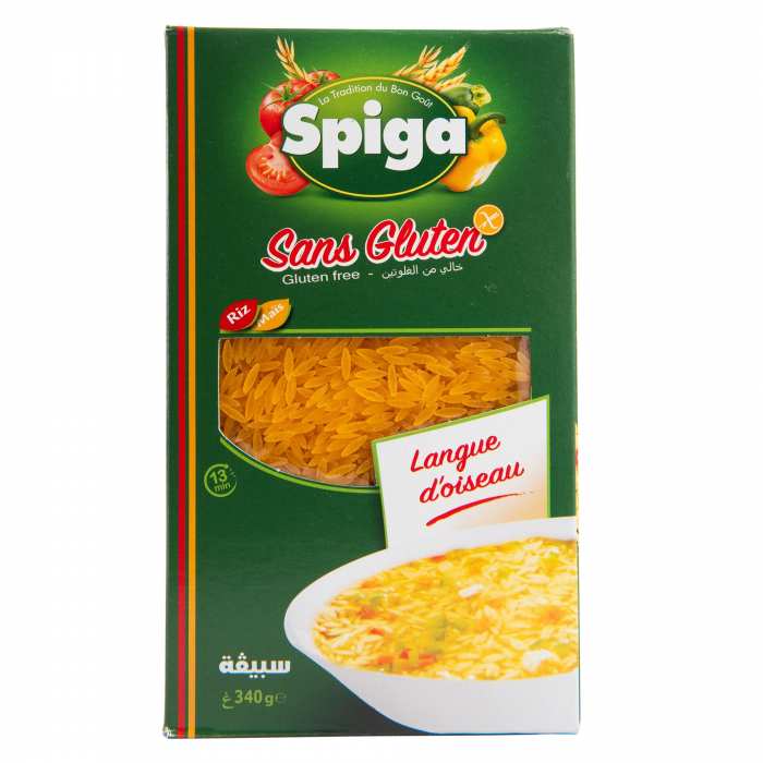 lang sans gluten 340g spiga