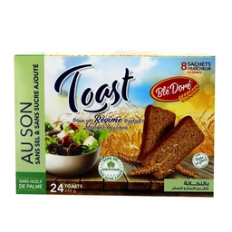 [00129] toast sans sel sans sucre 240g